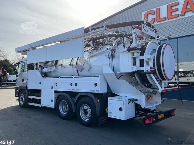 Imuajoneuvo MAN TGS 26.440 Euro 6 Kroll 11m³ Riool Combi