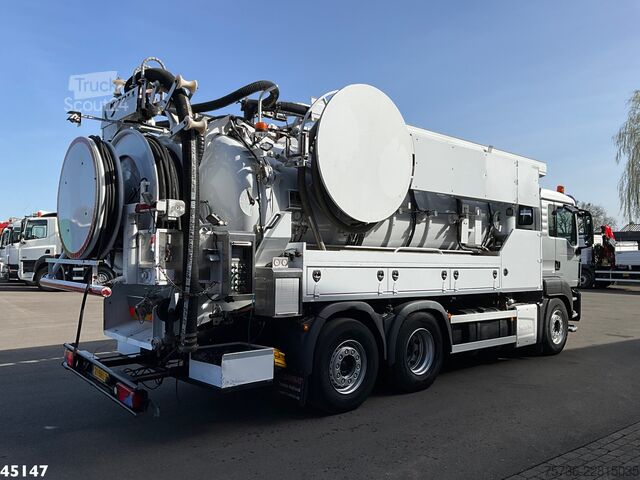 Imuajoneuvo MAN TGS 26.440 Euro 6 Kroll 11m³ Riool Combi