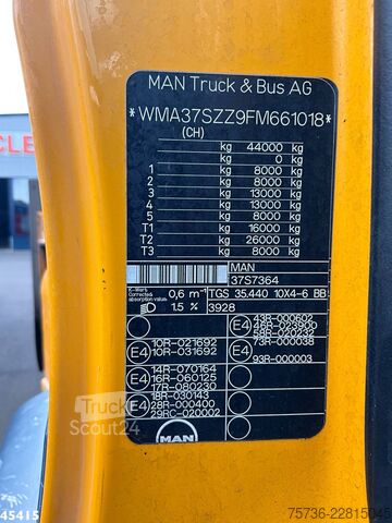 Blender Man TGS 35.440 Euro 6 10x4 CIFA 7m³ Mixer + CIFA pu...