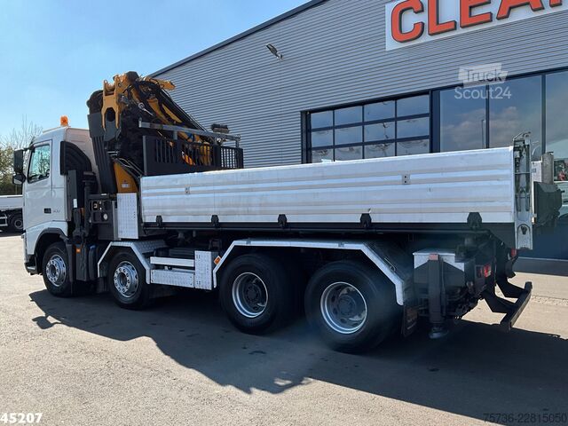 شاحنة رافعة Volvo FH 500 8x4 Effer 65 Tonmeter laadkraan + Fly-Jib