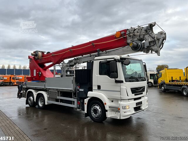 Hefplatform MAN TGM 26.320 Euro 6 Bocker hoogwerker met Jib 46 ...