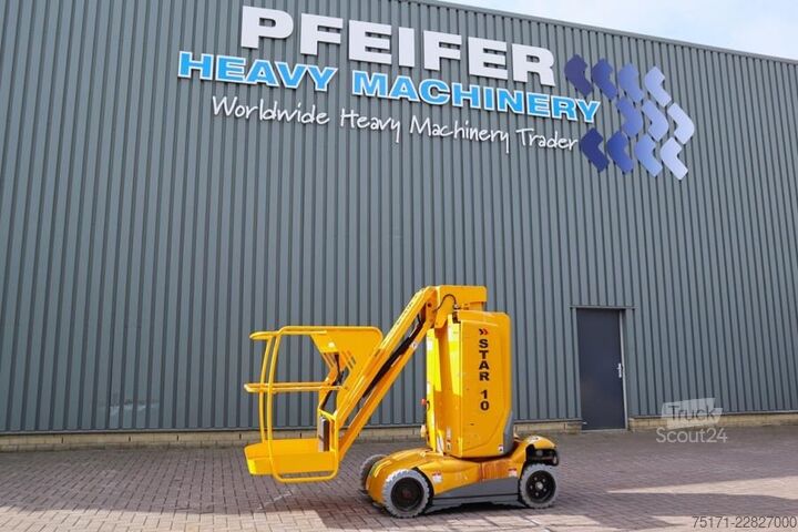 رفع المقص Haulotte STAR 10 Electric, 10m Working Height, 3m Reach, 20