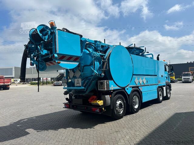 Sesalno vozilo MAN TGS 35.400 8X2-4 BL WIEDEMANN SUPER 1000