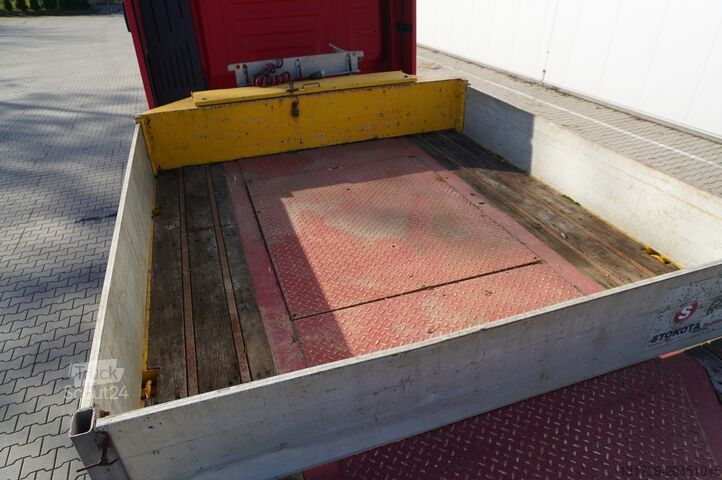 žemagrindė puspriekabė Stokota S4T.H4-01 / 36 m max length / 4 steering