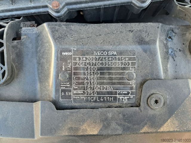Soğutucu kasa panelvan IVECO 70C17