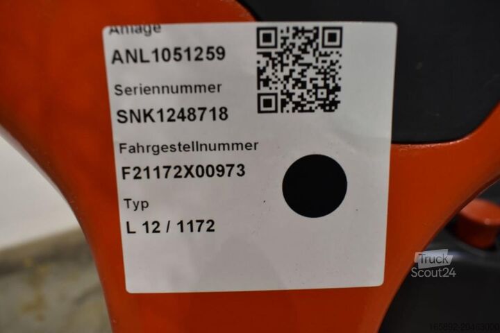 Handmatige stapelaar Linde L 12 1172