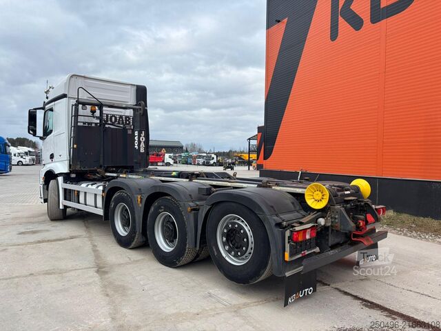 Система крюкових кронштейнів Mercedes-Benz Arocs 3251 8x4*4 JOAB L 24 ton / L=5750 mm