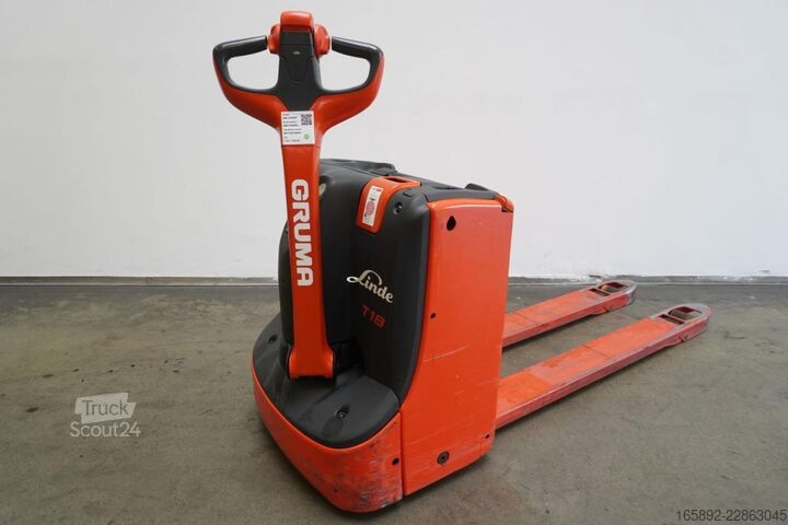 Kézi raklapemelő Linde T 18 1152