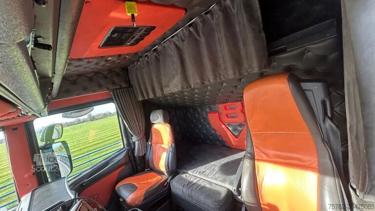 Scania T164-480 V8 Torpedo | porteur à capot | intérieur spécial | empattement 4700 mm | boîte manue Scania T164-480 V8 Torpedo | hauber | special int | 47...