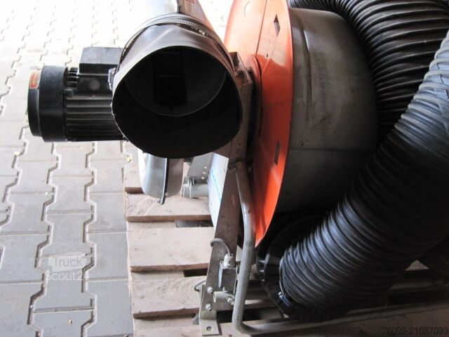 Système d’extraction des gaz d’échappement pour poids lourds / voitures Nederman  