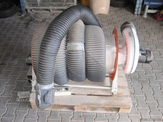 Système d’extraction des gaz d’échappement pour poids lourds / voitures Nederman  