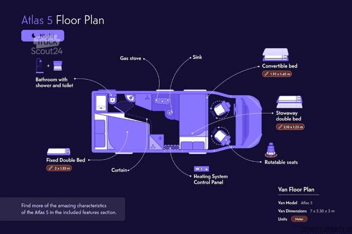 Polintegriran avtodom Fiat Ducato Weinsberg Carasuite 2024 | Automática | 5 plazas para dormir