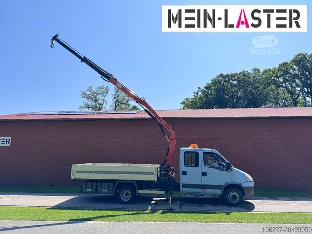 Furgonetka pick-up IVECO 65C180 3.0d Palfinger PK 6500 7 Sitzer