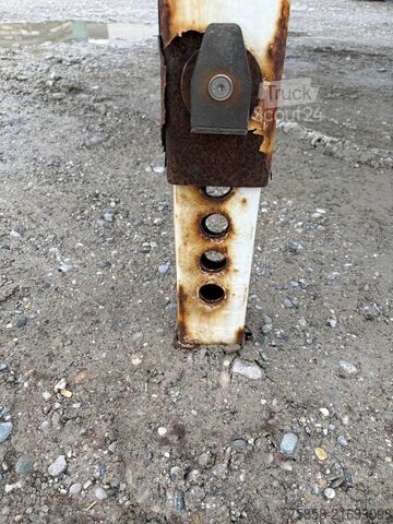 Wechselbrücke mit Kofferaufbau Krone BDF Stahl Wechselkoffer Türen