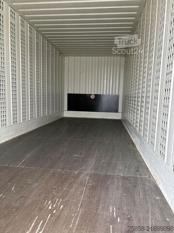 Wechselbrücke mit Kofferaufbau Krone BDF Stahl Wechselkoffer Türen