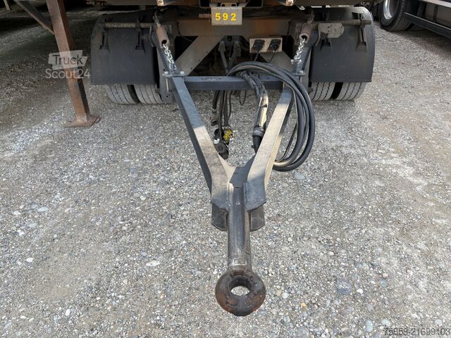 Remorcă cu șasiu interschimbabil x Lafette Verzinkt 950mm Höhe Zwilling