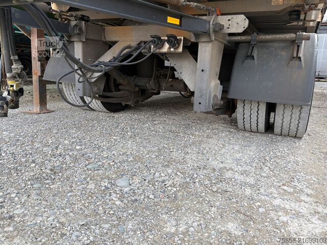 Remorcă cu șasiu interschimbabil x Lafette Verzinkt 950mm Höhe Zwilling