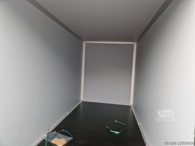 Gesloten opbouw Saris Koffer GFK Wände weiß GO 306 1500kk