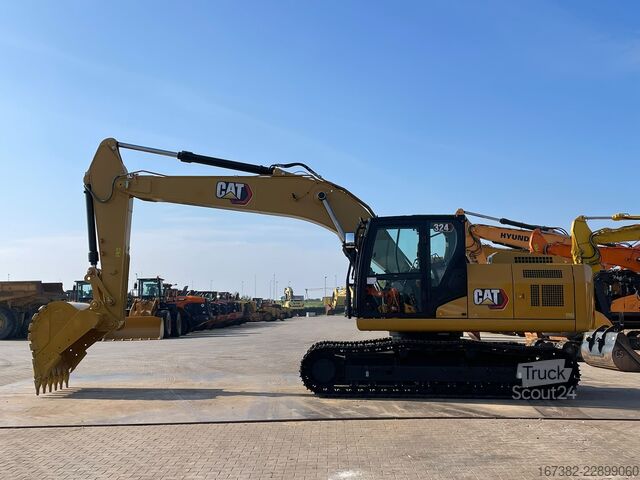 Vikšrinis ekskavatorius Caterpillar 324