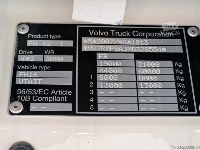 Standard-SZM Volvo FH 16.750 Globetrotter 4x2 - Retarder - I parkc...