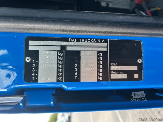 Volumen SCM DAF XF 450 FT SC / 679 dkm / Tacho V2 / 2 Tanks / S...