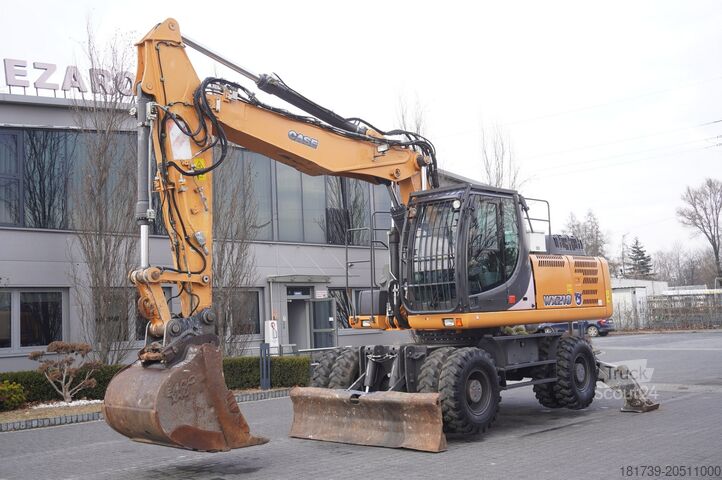 Mini excavator Case WX218 / 23t wheeled excavator /