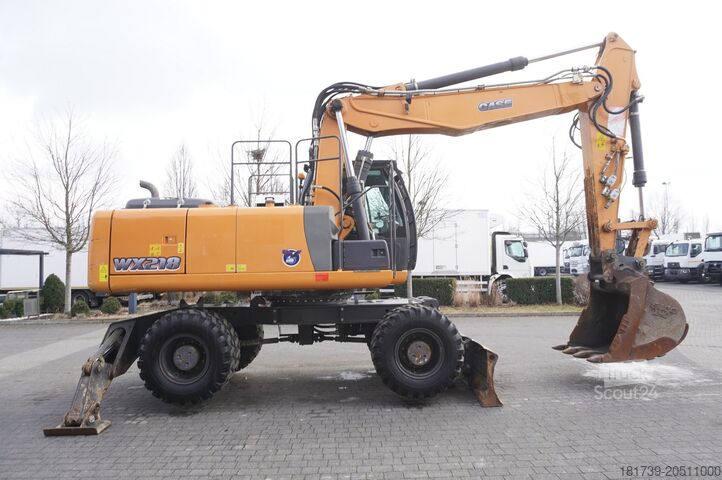 Mini excavator Case WX218 / 23t wheeled excavator /