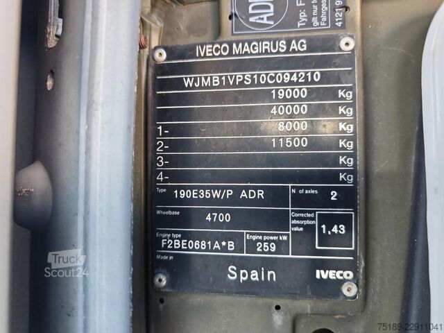  Iveco Eurotrakker 190E35W Cursor 4x4