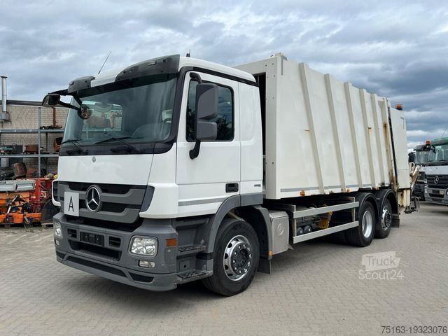Απορριμματοφόρο MERCEDES-BENZ Actros 2532 L 6x2 Müllwagen Faun Powerpress 25m³