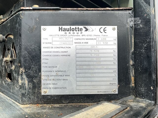 Manipulateur télescopique Haulotte HTL3617