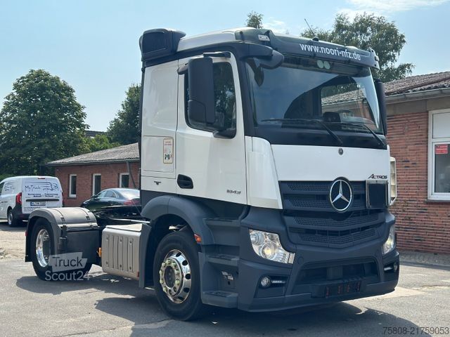 Vaarallisten aineiden kuorma-auto MERCEDES-BENZ Actros 1843 ADR FL/AT Safety Xenon