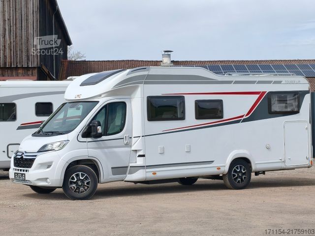 Teilintegriertes Wohnmobil LMC Tourer  H 730 G  ,Hubbett, Navi,Wintertauglich