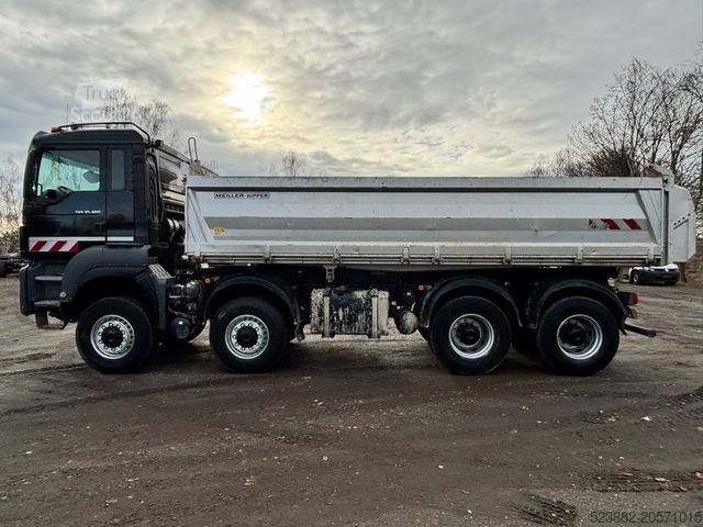 Camião basculante MAN TGS35.460 8x6*Meiller*AHK*Kamera*5x vorhanden