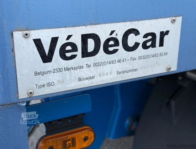Box trailer Groenewegen DRA-10-10-2 VéDéCar ISOLATED BOX BPW