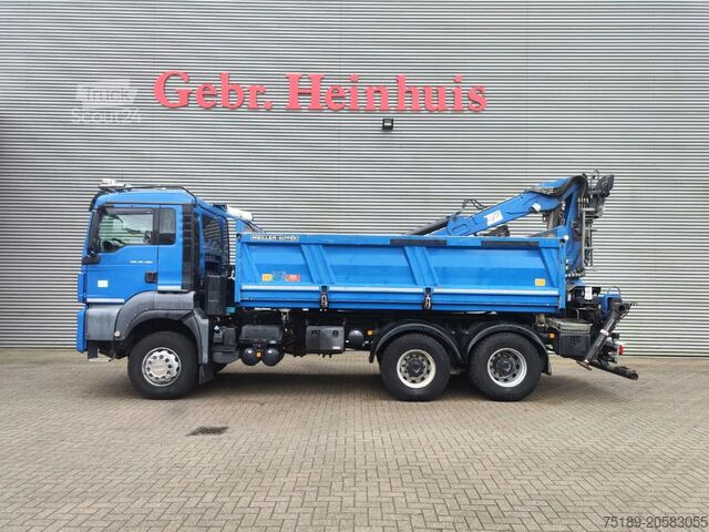 Darus teherautó MAN TGS 26.480 6x4 Meiller 3 Seitenkipper Penz 20LP...