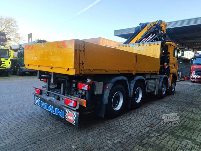 Ciężarówka z dźwigiem MAN TGA 41.480 8x6 Palfinger PK 72002