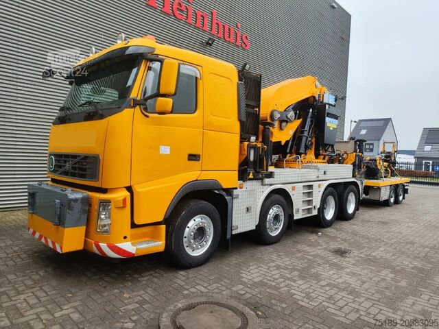 Tovornjak z žerjavom Effer 1750-8S Volvo FH 500 8x4
