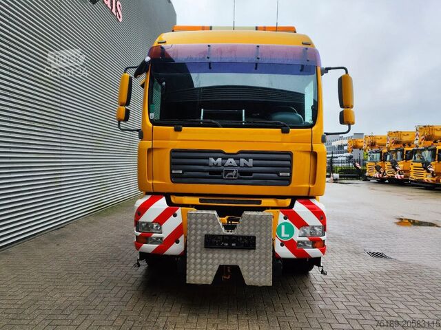 Ciężarówka z dźwigiem Palfinger PK 85002 Jip Winch MAN TGA 35.480 8x4