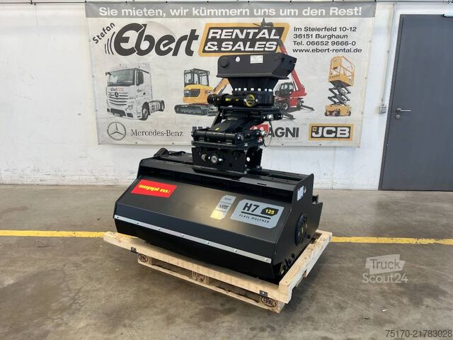 луговий косар Seppi M. H7 125 Schlegelmulcher Drehkranz / flottierend