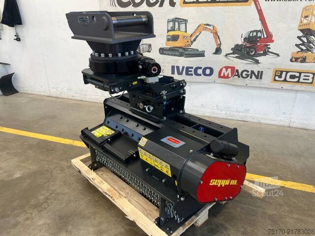 луговий косар Seppi M. H7 125 Schlegelmulcher Drehkranz / flottierend