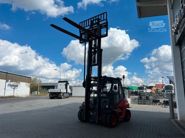 Trukki Linde H80D-02 / 4,78m / nur 1.060h! / Verstellgerät SS