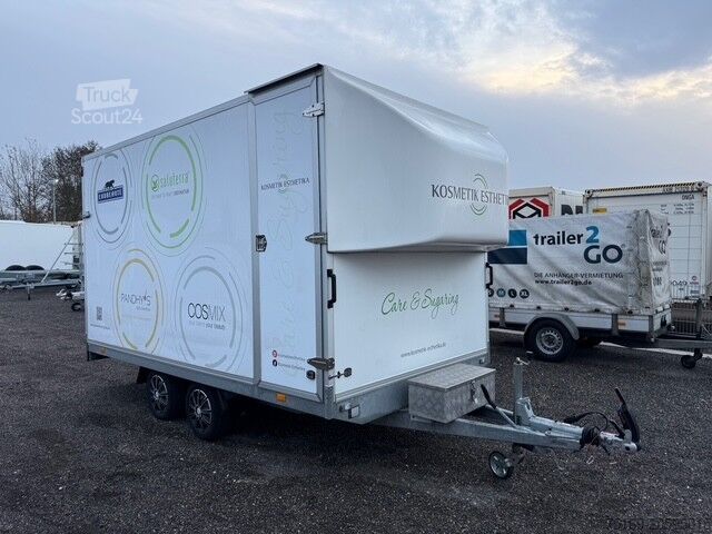 Box trailer Hapert Kofferanhänger Sapphire H-2, 2,7 to. 4050 x 2200 x 2100 mm, 100 km/h