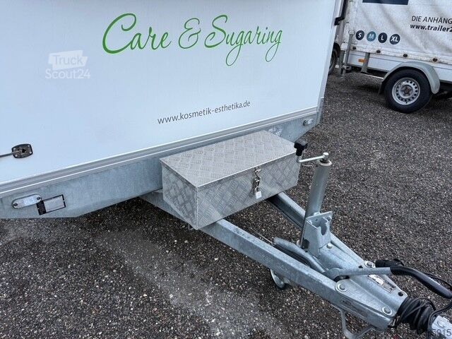 Kasti piekabe Hapert Kofferanhänger Sapphire H-2, 2,7 to. 4050 x 2200 x 2100 mm, 100 km/h