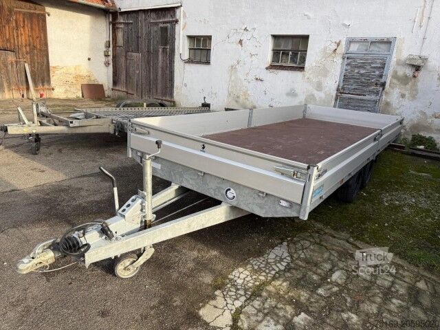 PKW-Anhänger Hapert Azure H-2 Hochlader 3,5 to. 5050 x 2000 x 300 mm, parabel, 100 km/h