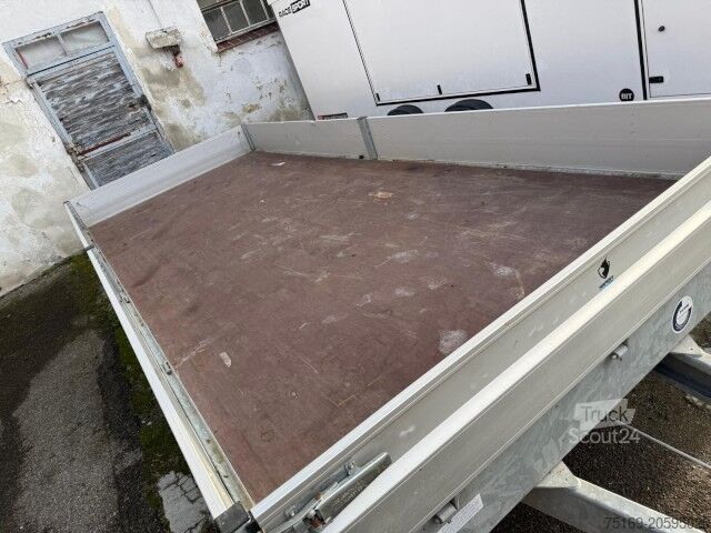 Remolque de automóvil Hapert Azure H-2 Hochlader 3,5 to. 5050 x 2000 x 300 mm, parabel, 100 km/h