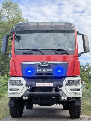 Ugunsdzēsēju autocisterna ar pilnpiedziņu (TLF) MAN TGM 13.290 TLF 3000 Allrad 4000 l Wasser