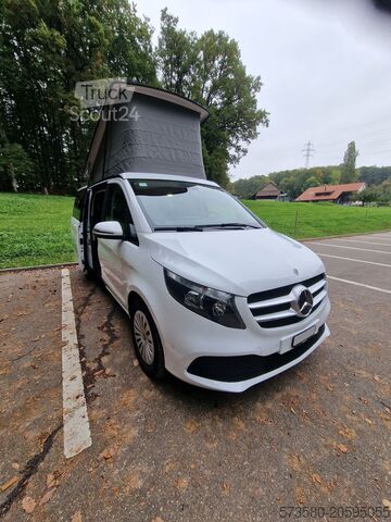 Furgon lakóautó / lakóautó Mercedes Marco Polo 250d | Luxus Camper 2 Schlafplätze | Küche + Aufstelldach