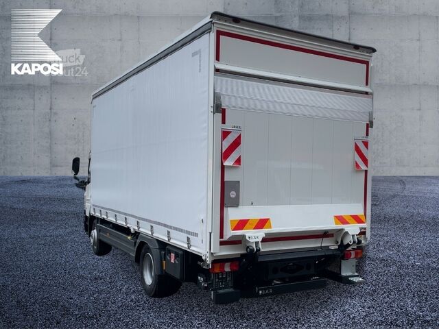 Ciężarówka z platformą i plandeką / winda załadunkowa Mercedes-Benz Atego 1530 L