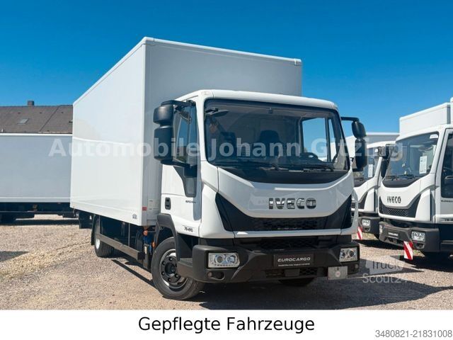 Skříňová dodávka IVECO EUROCARGO 75E21 Koffer+LBW Luftfeder 210 PS 7,5t