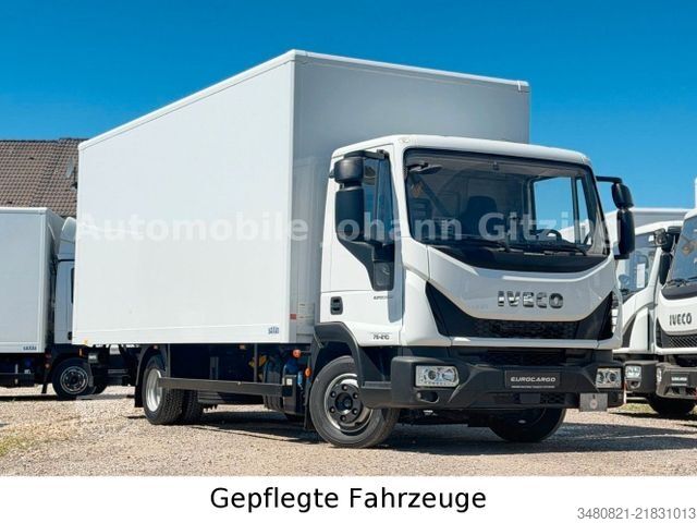 Skříňová dodávka IVECO EUROCARGO 75E21 Koffer/LBW Luftfeder 210 PS 7,5t